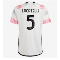 Moški Nogometni dresi Juventus Manuel Locatelli #5 Gostujoči 2023-24 Kratek Rokav